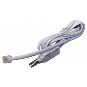 Соединительный шнур для плинтов, 4-х полюсный LSA/RJ12, 1.5м